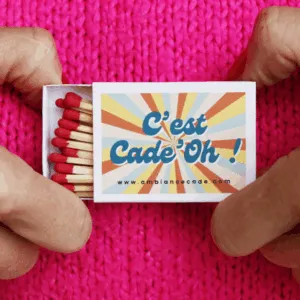 Boîte d'allumettes - C'est Cade'Oh