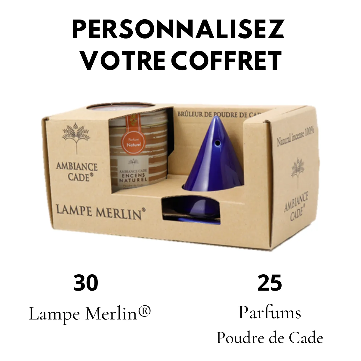 Coffret Personnalisable LAMPE MERLIN®