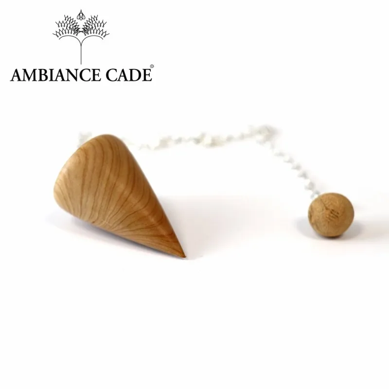 Pendule en bois de cade sauvage